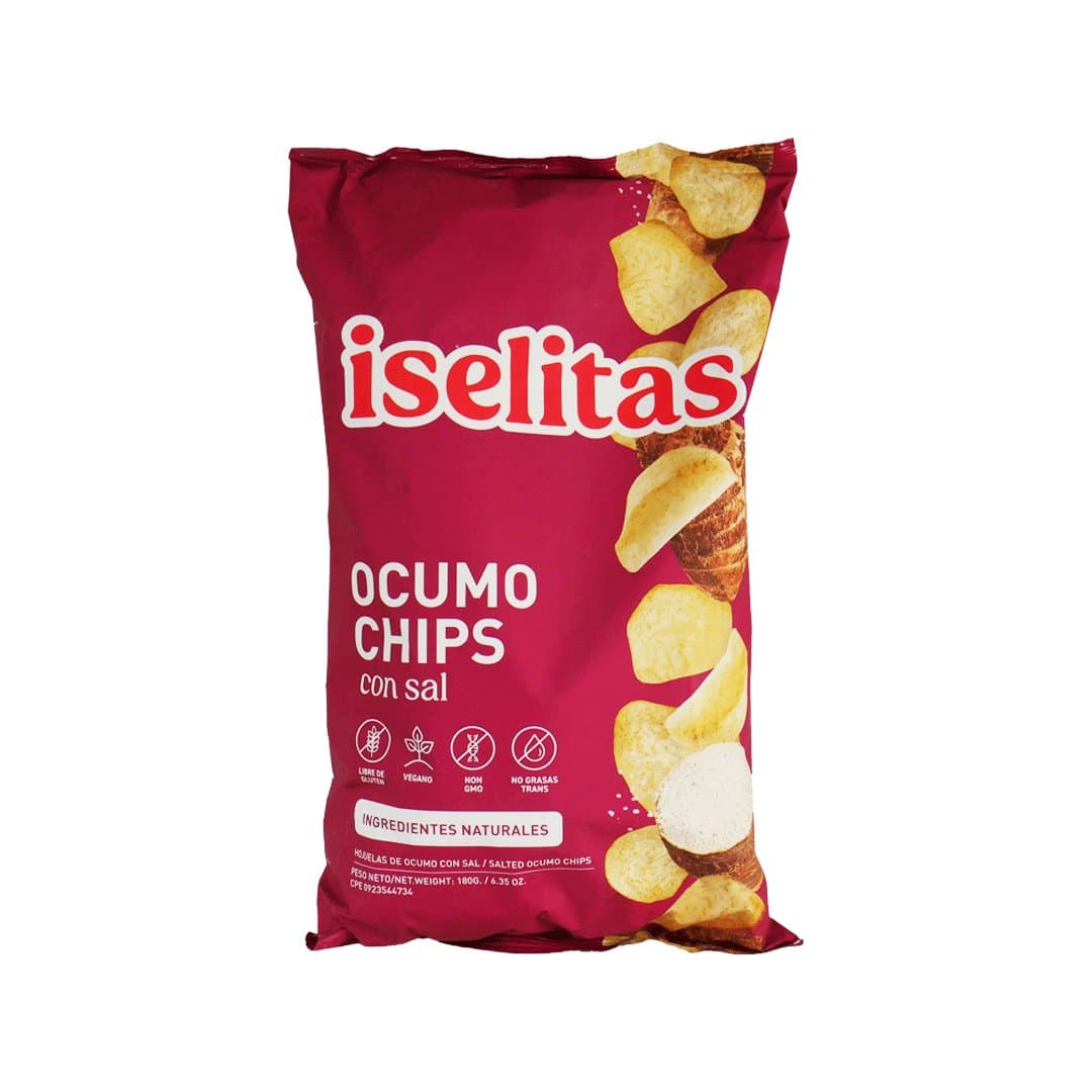 OCUMO CHIPS CON SAL ISELITAS 180GR foto