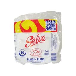 PLATOS DESECHABLES PL7 SELVA 10UND foto