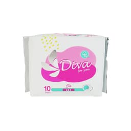 TOALLAS SANITARIAS  ULTRA DELGADA CON ALAS DIVA 10UND foto