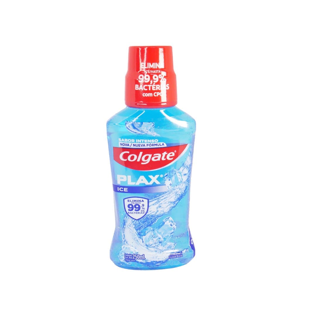 ENJUAGUE BUCAL PLAX ICE COLGATE 250ML foto