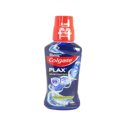 ENJUAGUE BUCAL PLAX ODOR CONTROL COLGATE 250ML foto