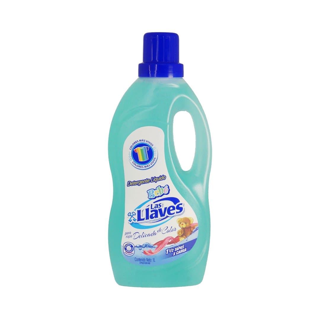DETERGENTE LIQUIDO BEBE LAS LLAVES 1LT foto