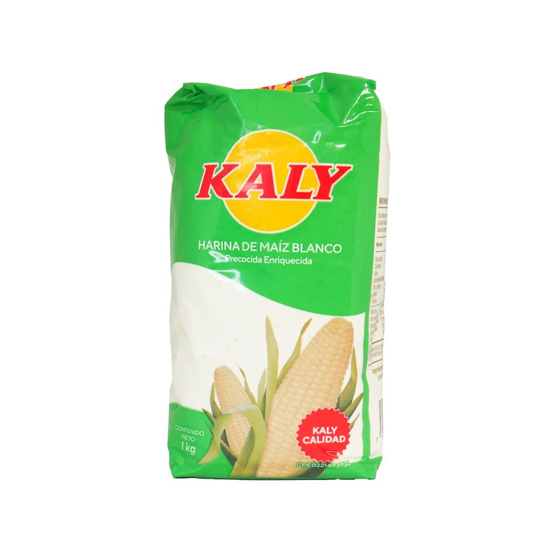 HARINA DE MAIZ PREMIUM KALY 1KG foto