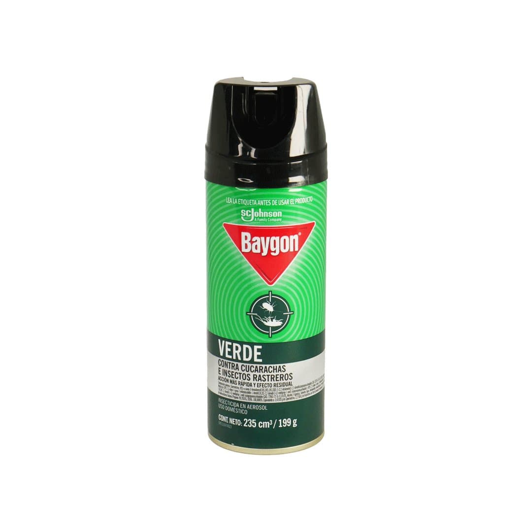 INSECTICIDA MATA RASTREROS VERDE BAYGON 235 ML foto