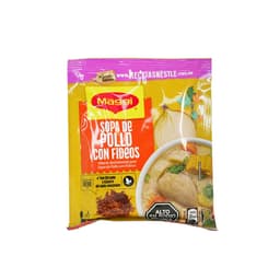 SOPA DE POLLO CON FIDEOS MAGGI 62GR* foto