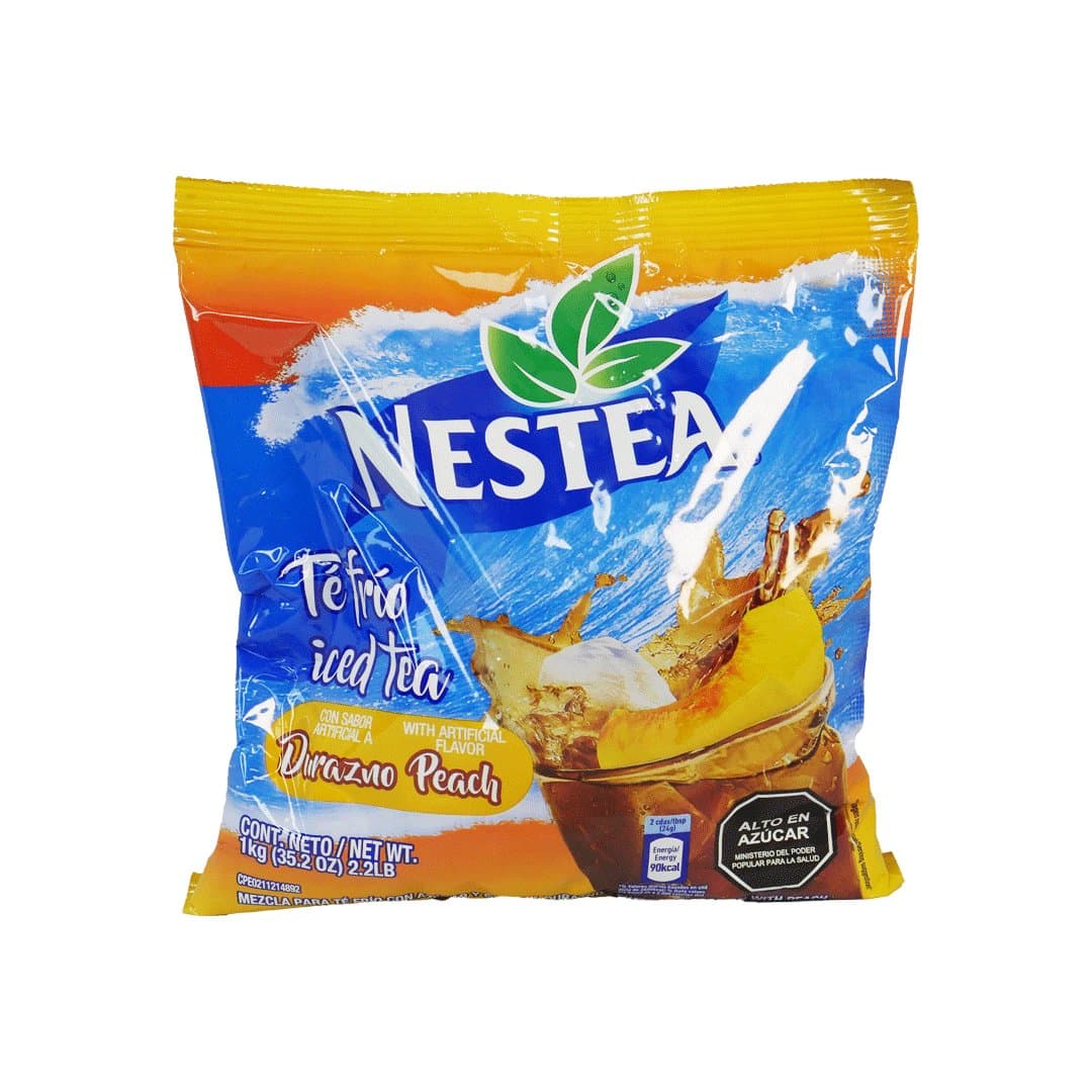 BEBIDA EN POLVO DURAZNO NESTEA 1KG foto