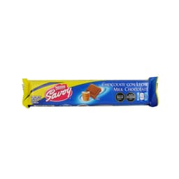 CHOCOLATE CON LECHE SAVOY 70GR foto