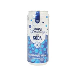 SODA LATA SPARKLING MINALBA 355ML foto