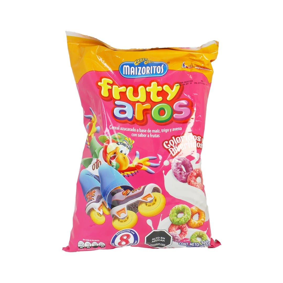 CEREAL FRUTY AROS MAIZORITOS 240GR foto