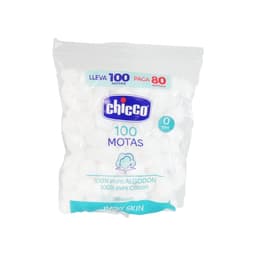 MOTAS DE ALGODON SKIN BABY CHICCO PROMO 100UND foto