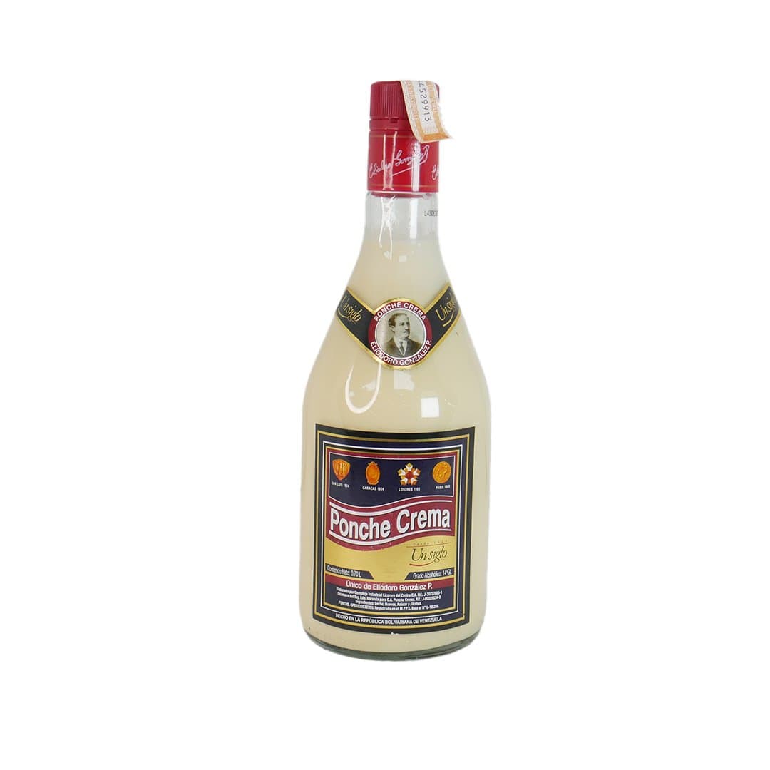 PONCHE CREMA ORIG ELIODORO GONZALEZ 0.70LT foto
