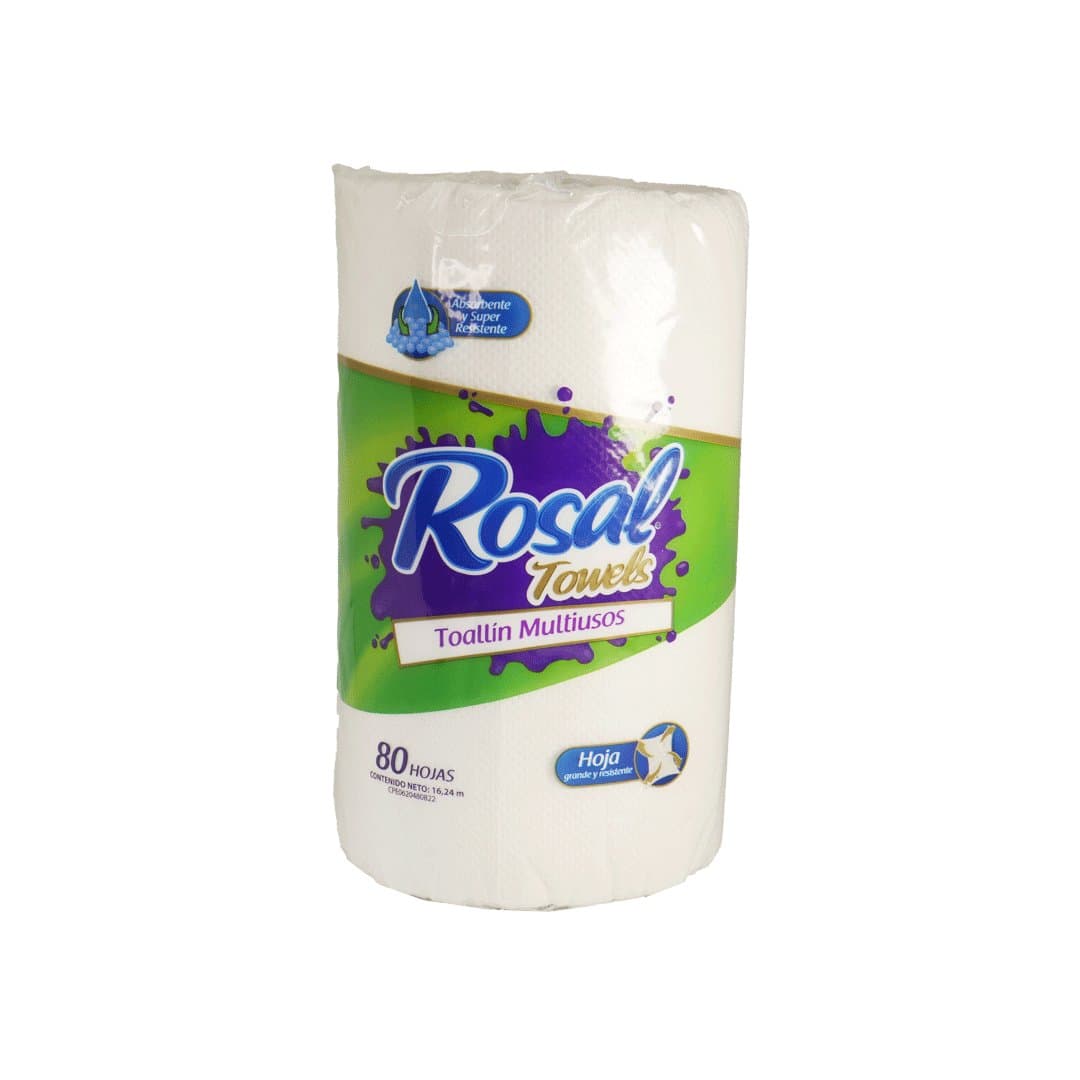 TOALLIN MULTIUSO TOWELS ROSAL X1ROLLO foto