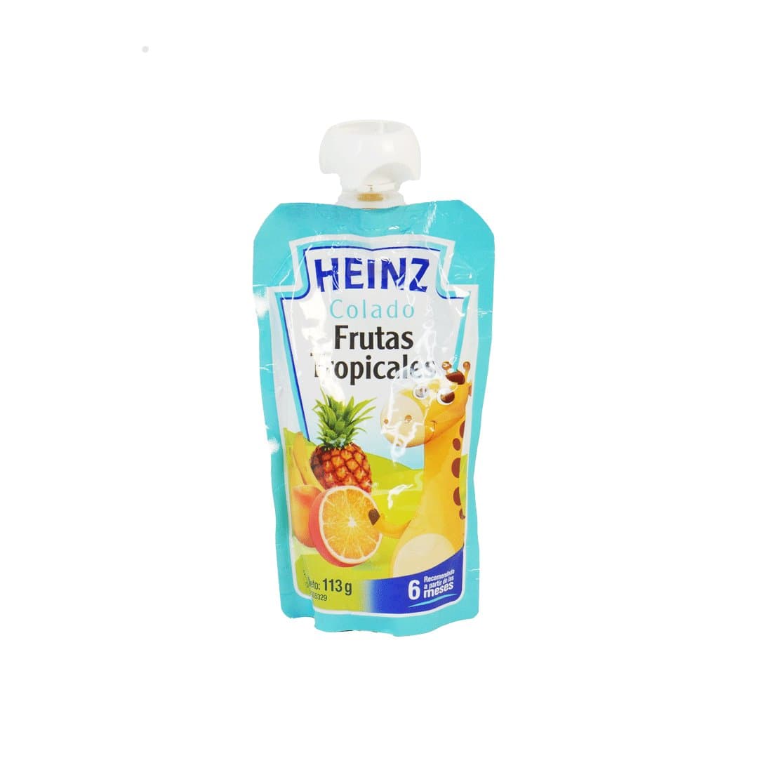 COLADO POUCH FRUTAS TROPICALES HEINZ 113GR foto
