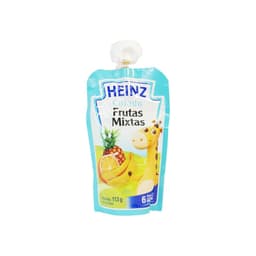 COLADO DE FRUTAS MIXTAS POUCH HEINZ 113GR foto