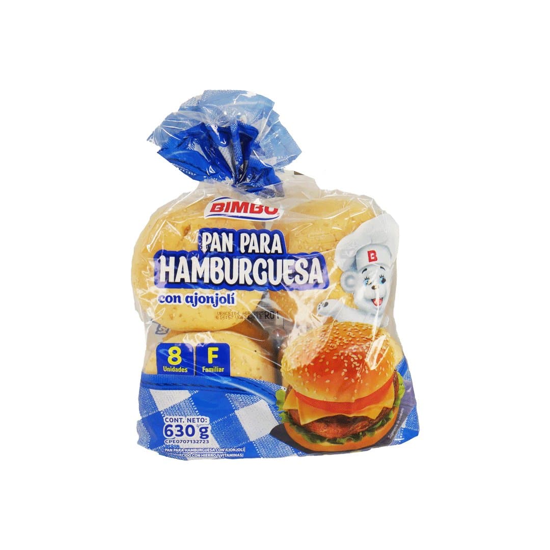 PAN HAMBURGUESA BIMBO 630GR foto
