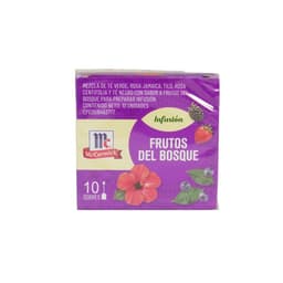 TE INFUSION FRUTOS DEL BOSQUE MCCORMICK 10UND foto