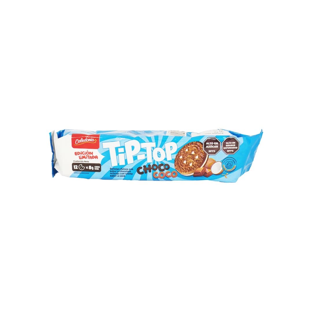 GALLETAS CHOCO COCO TIP TOP 96GR foto