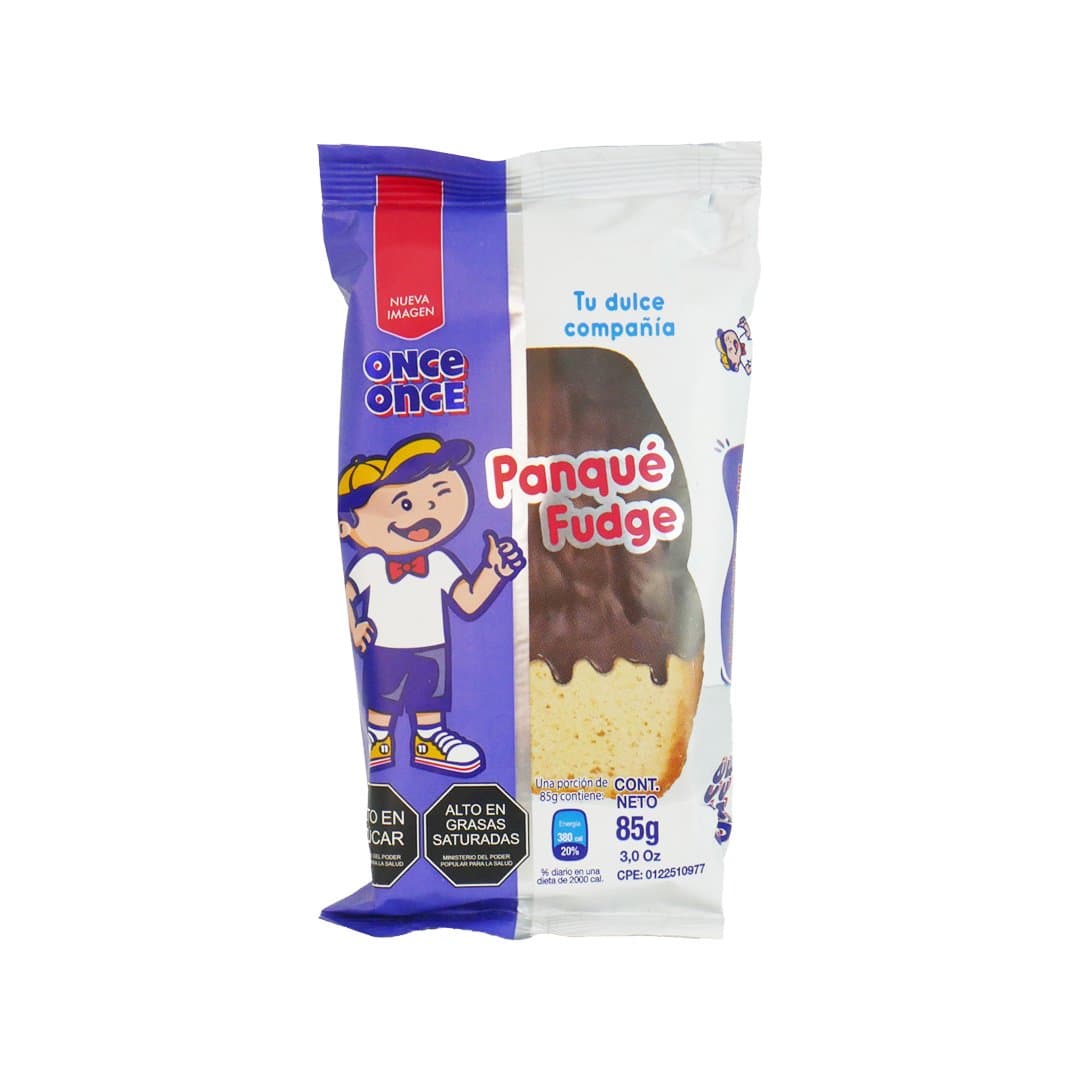 PANQUE FUDGE ONCE ONCE 85 GR 1 UND foto