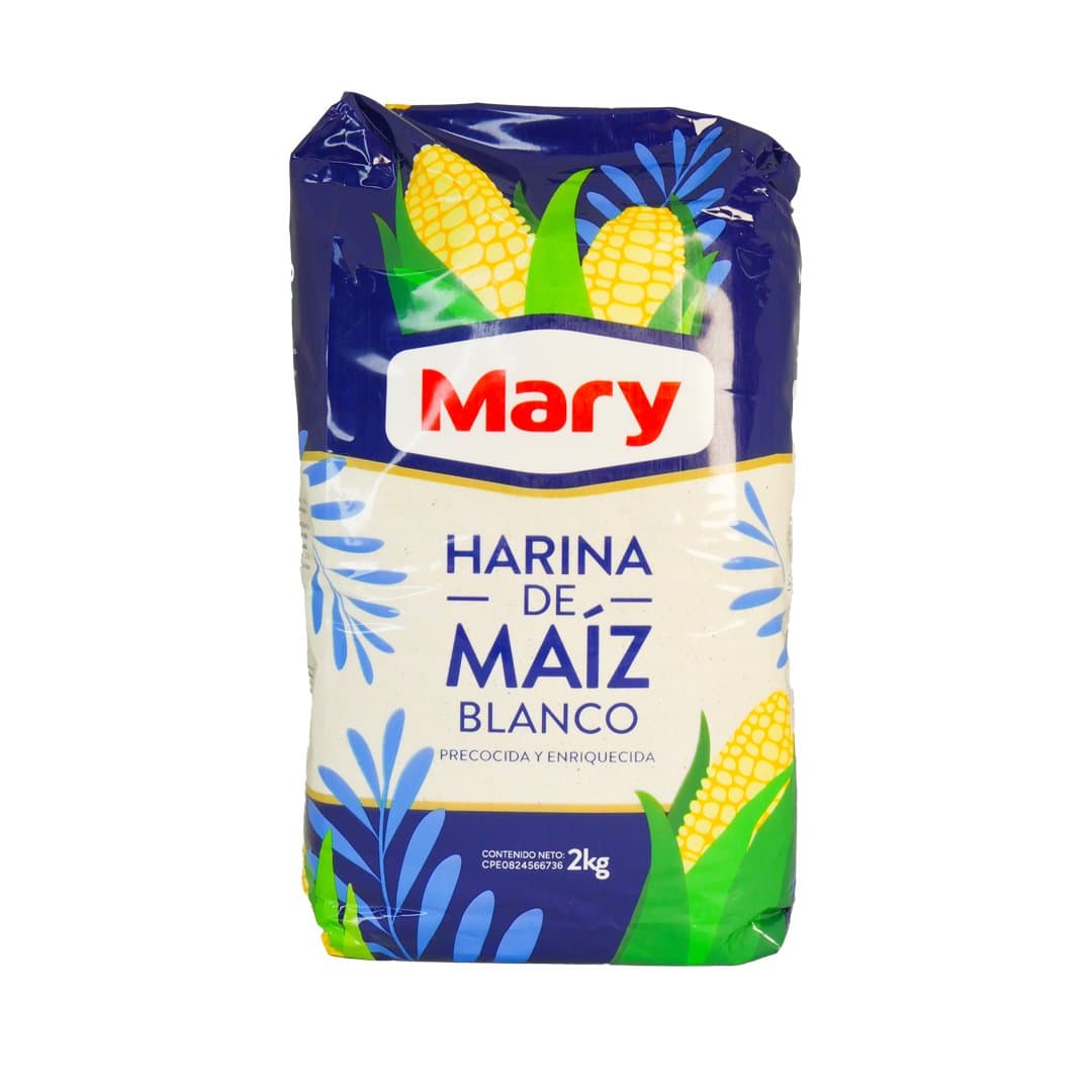HARINA DE MAIZ BLANCO MARY 2KG foto
