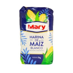 HARINA DE MAIZ BLANCO MARY 2KG foto