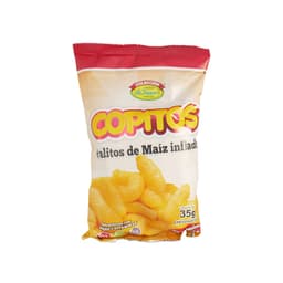 COPITOS PALITOS DE MAIZ SABOR A QUESO LA INTEGRAL 35GR foto