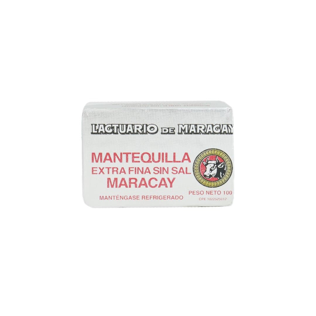 MANTEQUILLA SIN SAL MARACAY 100GR foto