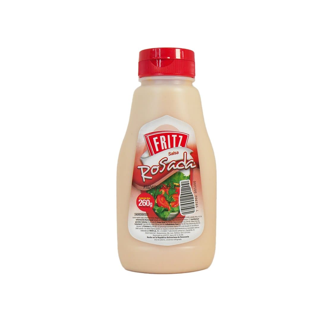 SALSA ROSADA FRITZ 260GR foto