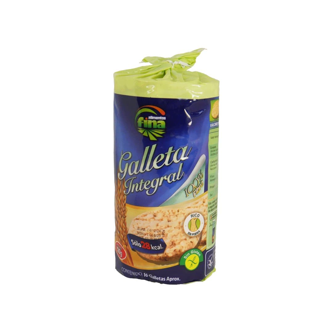 GALLETA INTEGRAL FINA ARROZ 120GR foto