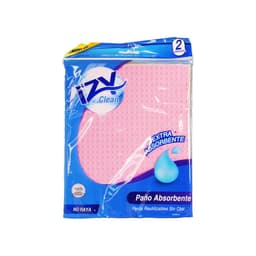 PAÑO ABSORBENTE IZY CLEAN 2 UNID foto