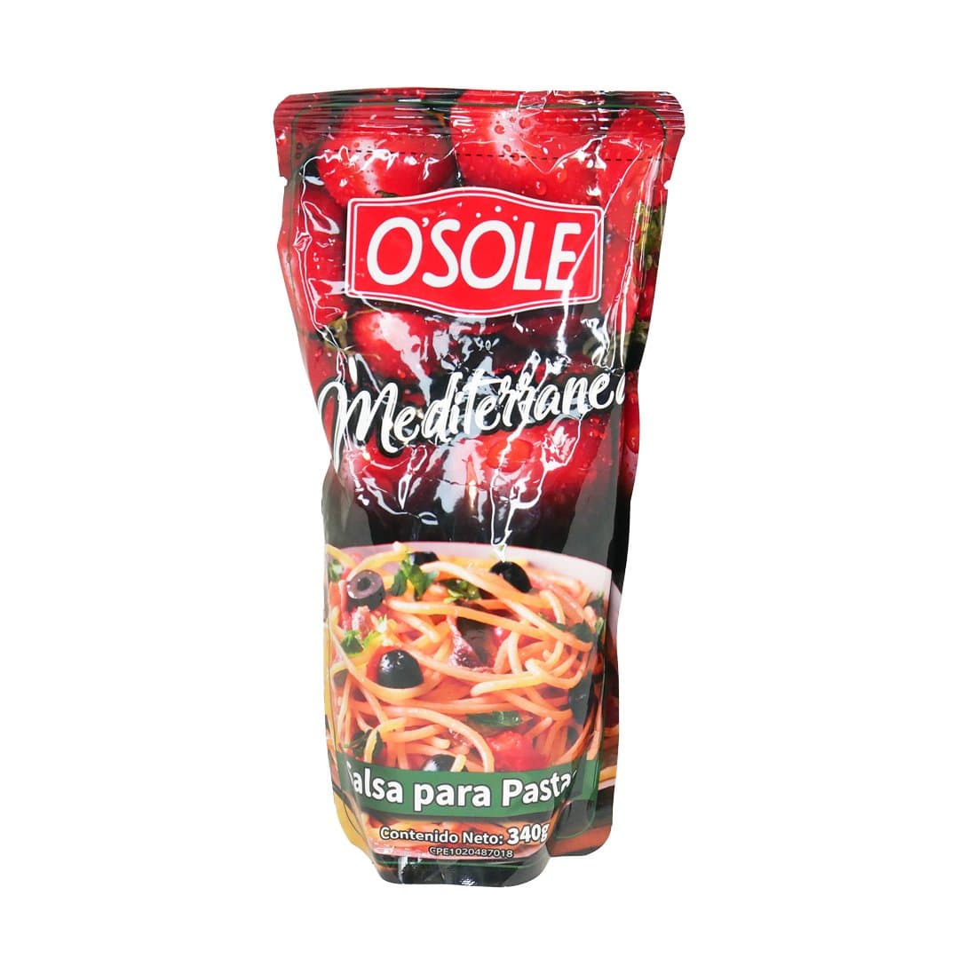 SALSA MEDITERRÁNEA OSOLE 340 GR foto