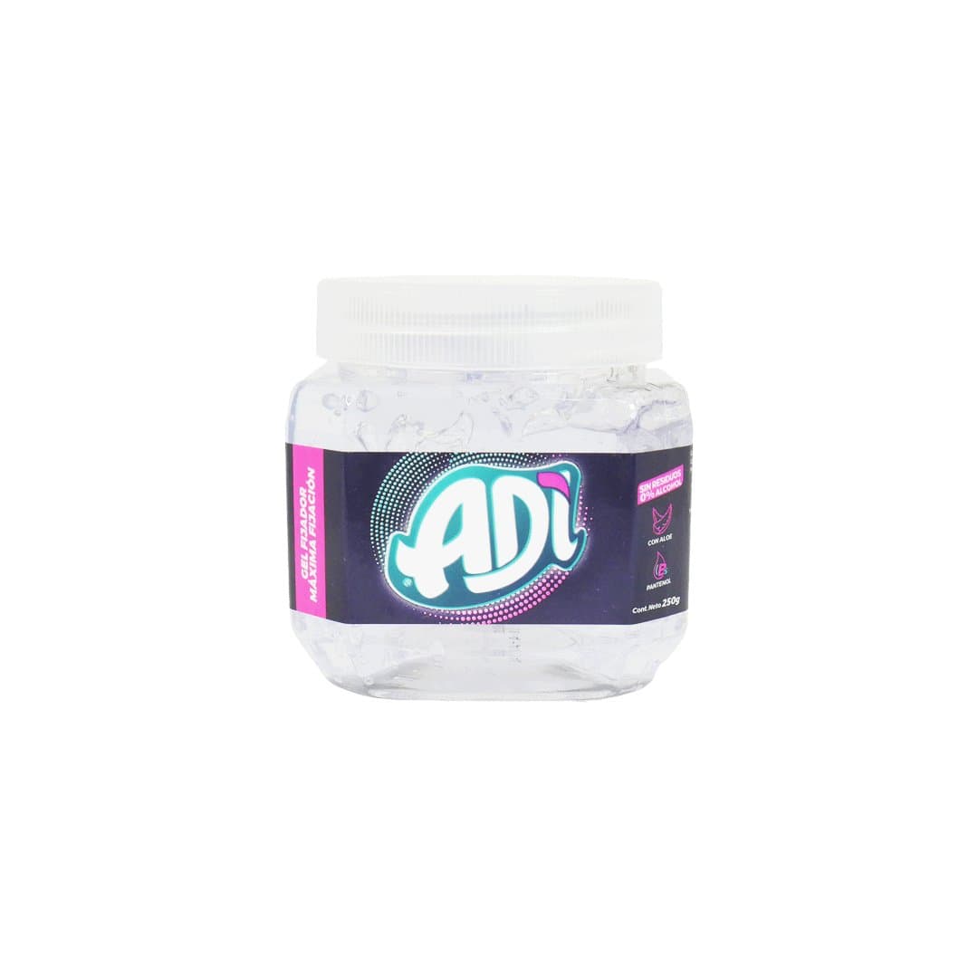 GEL FIJADOR EXTRA FUERTE TRANSPARENTE ADI 250GR foto