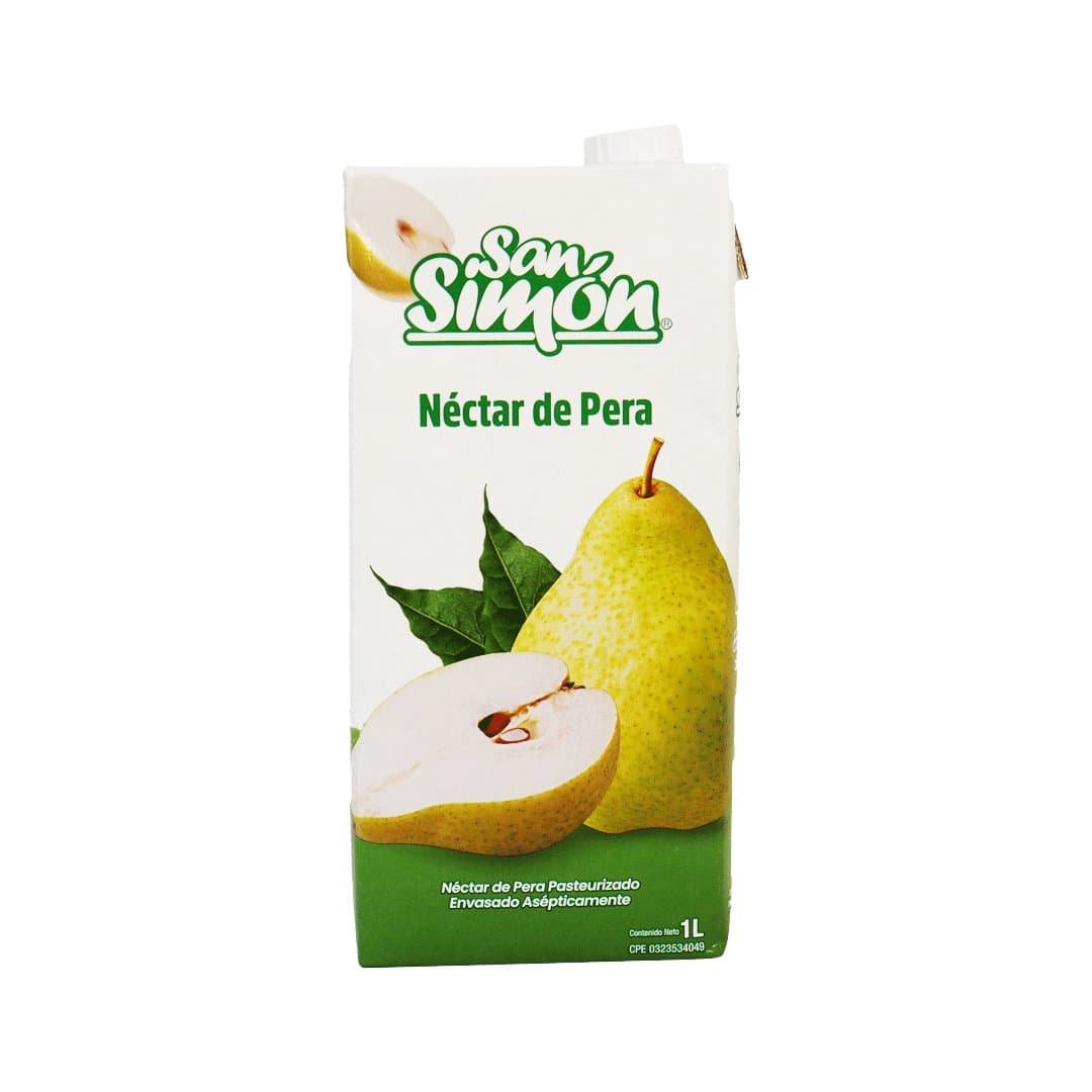 JUGO DE PERA SAN SIMON 1LT foto
