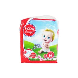 PAÑAL TALLA M  BABY FINGER 18 UND foto
