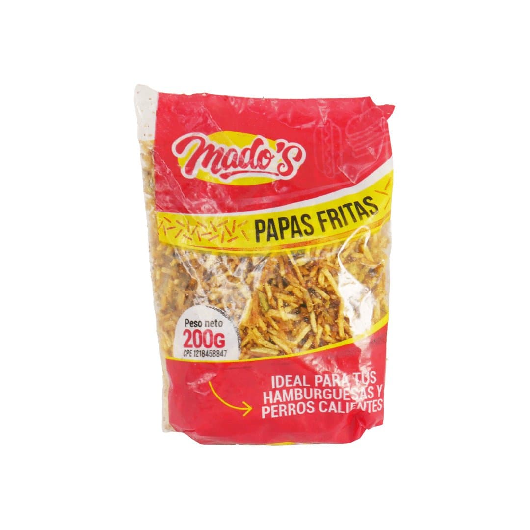 PAPAS FRITAS MADOS 200GR foto