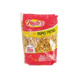 PAPAS FRITAS MADOS 200GR foto