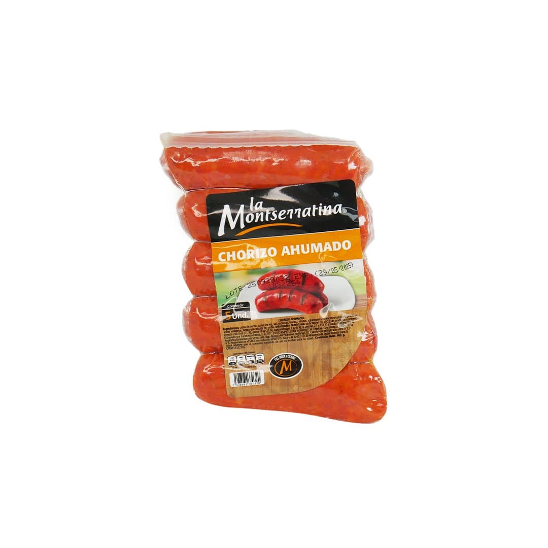 CHORIZO AHUMADO LA MONTSERRATINA 5UND foto