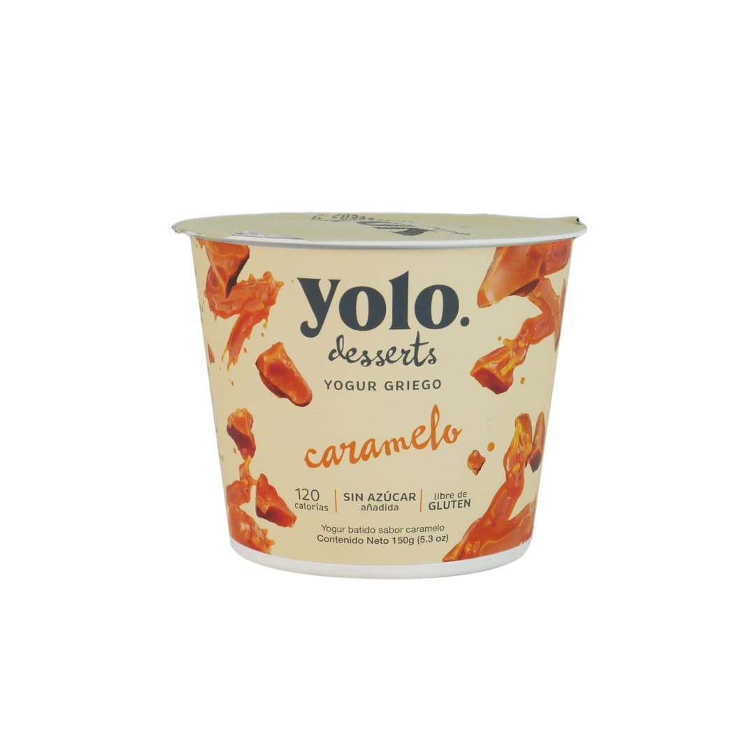 YOGURT GRIEGO CARAMELO YOLO 150GR foto