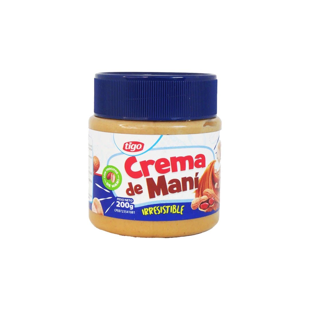 CREMA DE MANI TIGO 200 GR foto