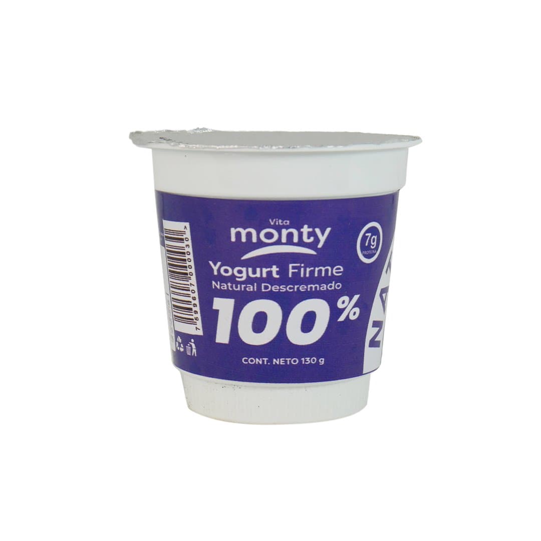 YOGURT NAT DESCREMADO VITA MONTY 130GR foto