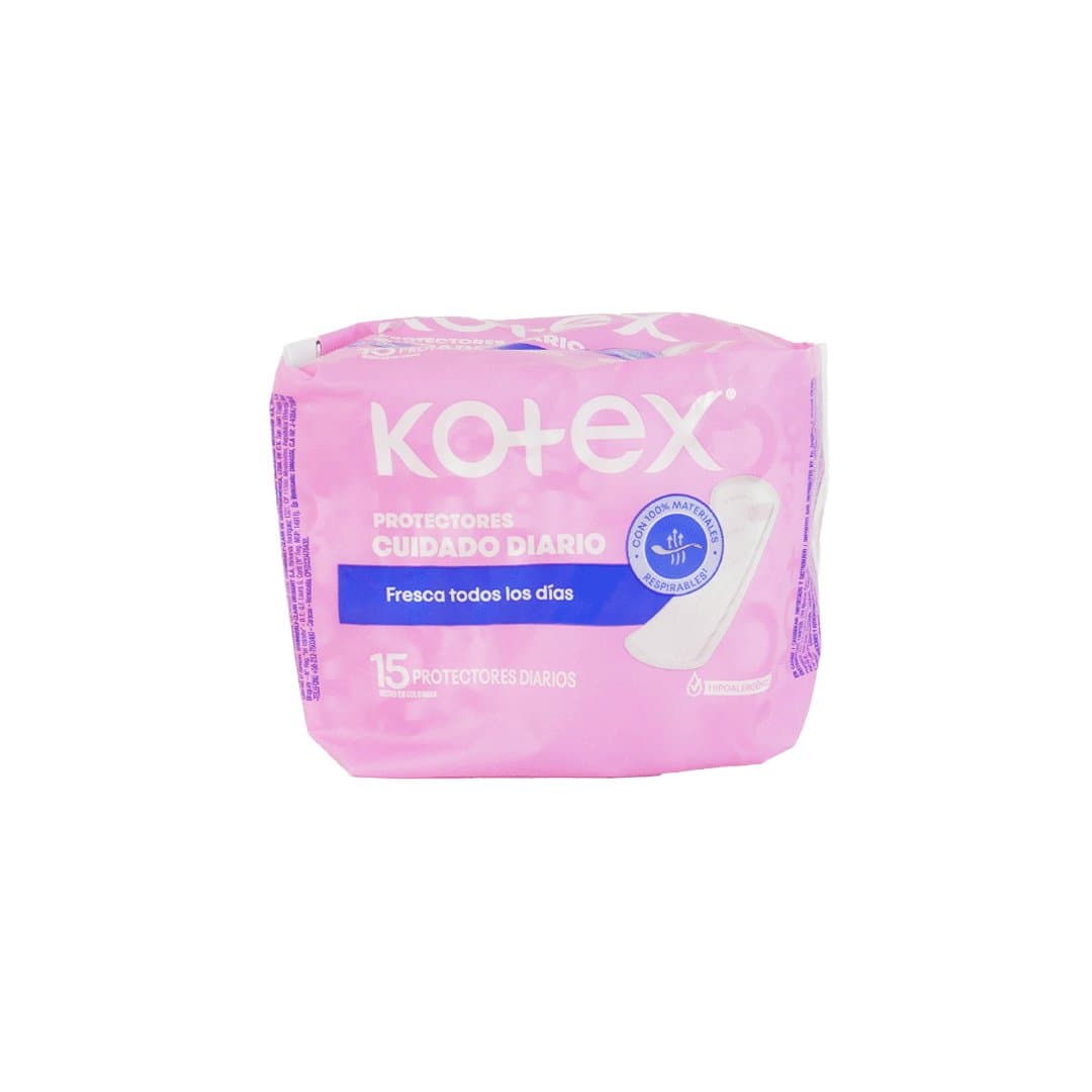 TOALLAS PROTECTORES DIARIOS KOTEX 15UND foto