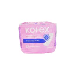 TOALLAS PROTECTORES DIARIOS KOTEX 15UND foto