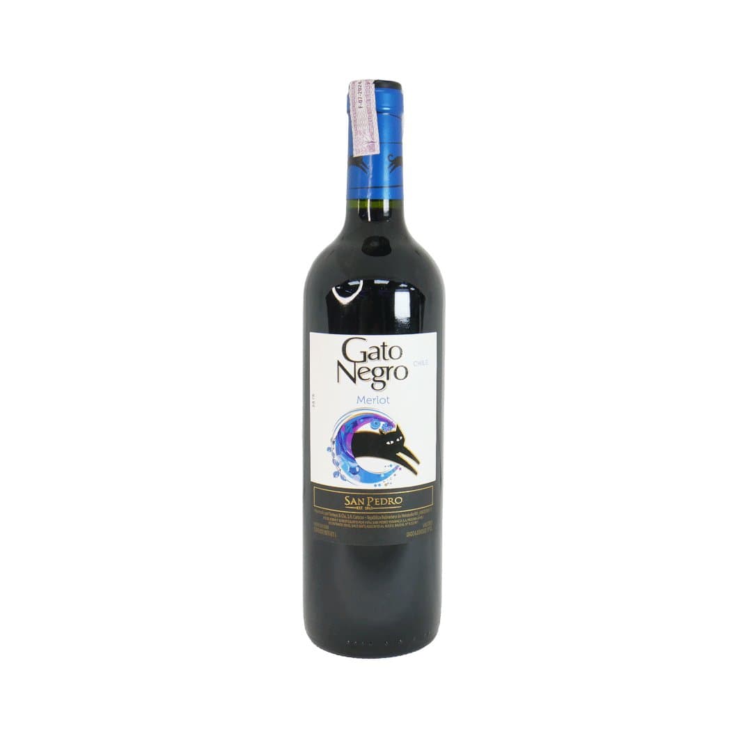 VINO MERLOT GATO NEGRO 0.75LT foto