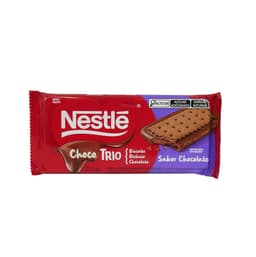 GALLETA CUBIERTA C/CHOCOLATE RELL CHOCOLATE CHOCOTRIO 90GR foto