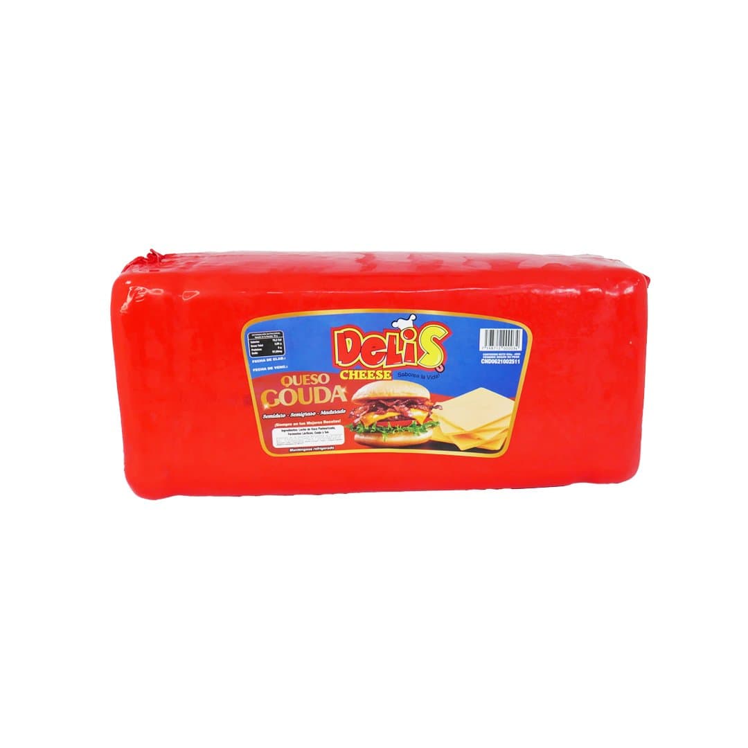 QUESO AMARILLO GOUDA DELIS 1KG foto