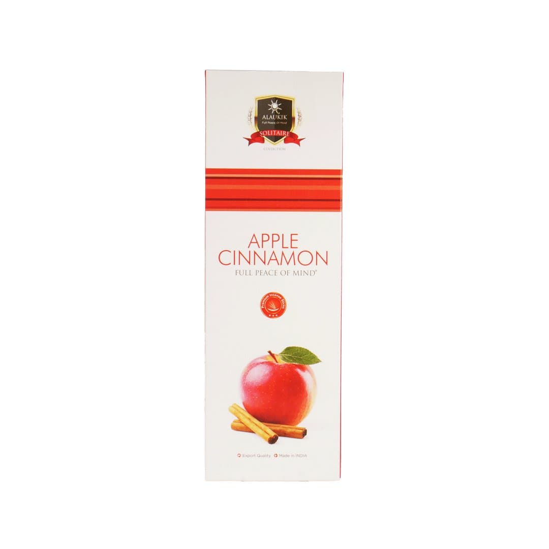 INCIENSO MANZANA CANELA ALAUKIK 90GR foto